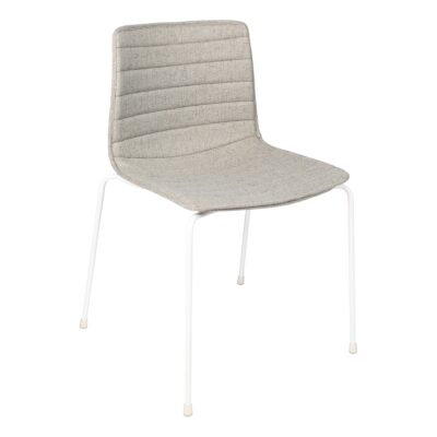 Stuhl Catifa 46 White Soft, hellgrau