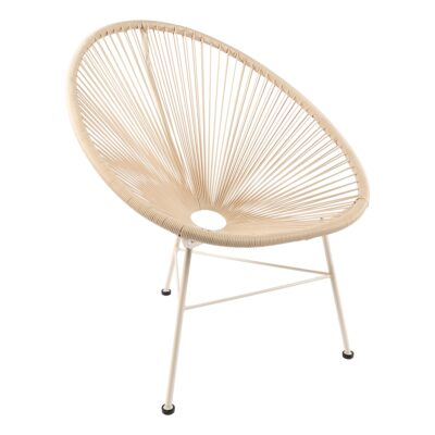 Loungechair Acapulco, vanilla