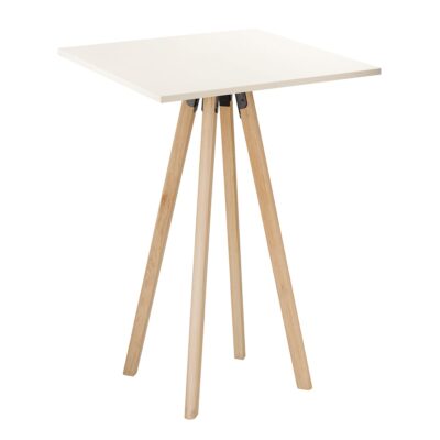Stehtisch A Hightable, weiß, 70x70