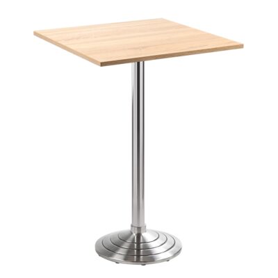 Stehtisch Athen, Eiche hell, 70x70